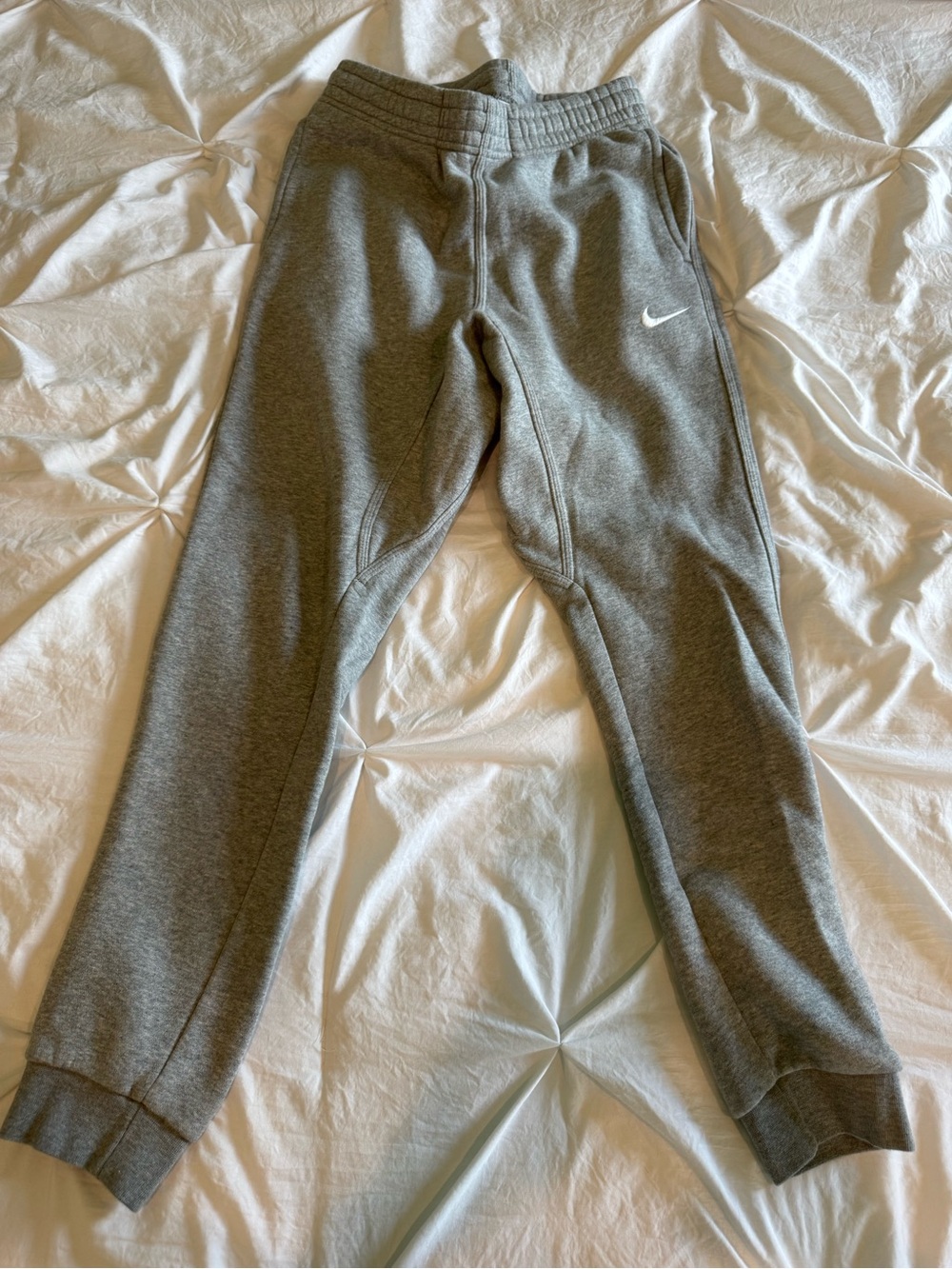 Nike Mens Fleece Joggers | Size Small | Gray | Warm Sweatpants
